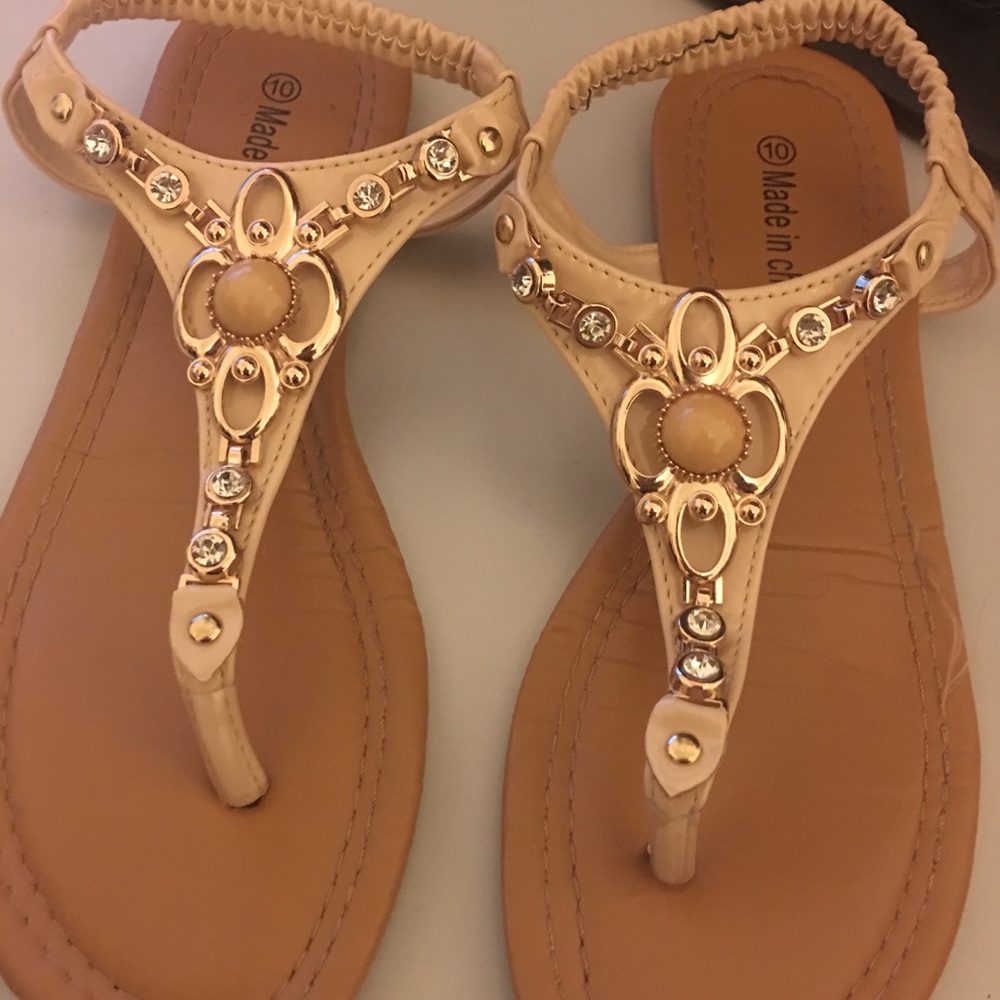 Two pairs of cute summer sandals